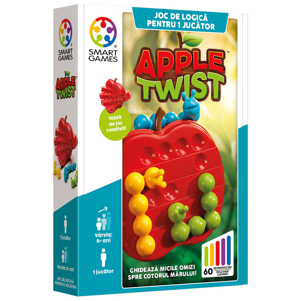 Joc de Logică Apple Twist | 60 Provocări Smart Games