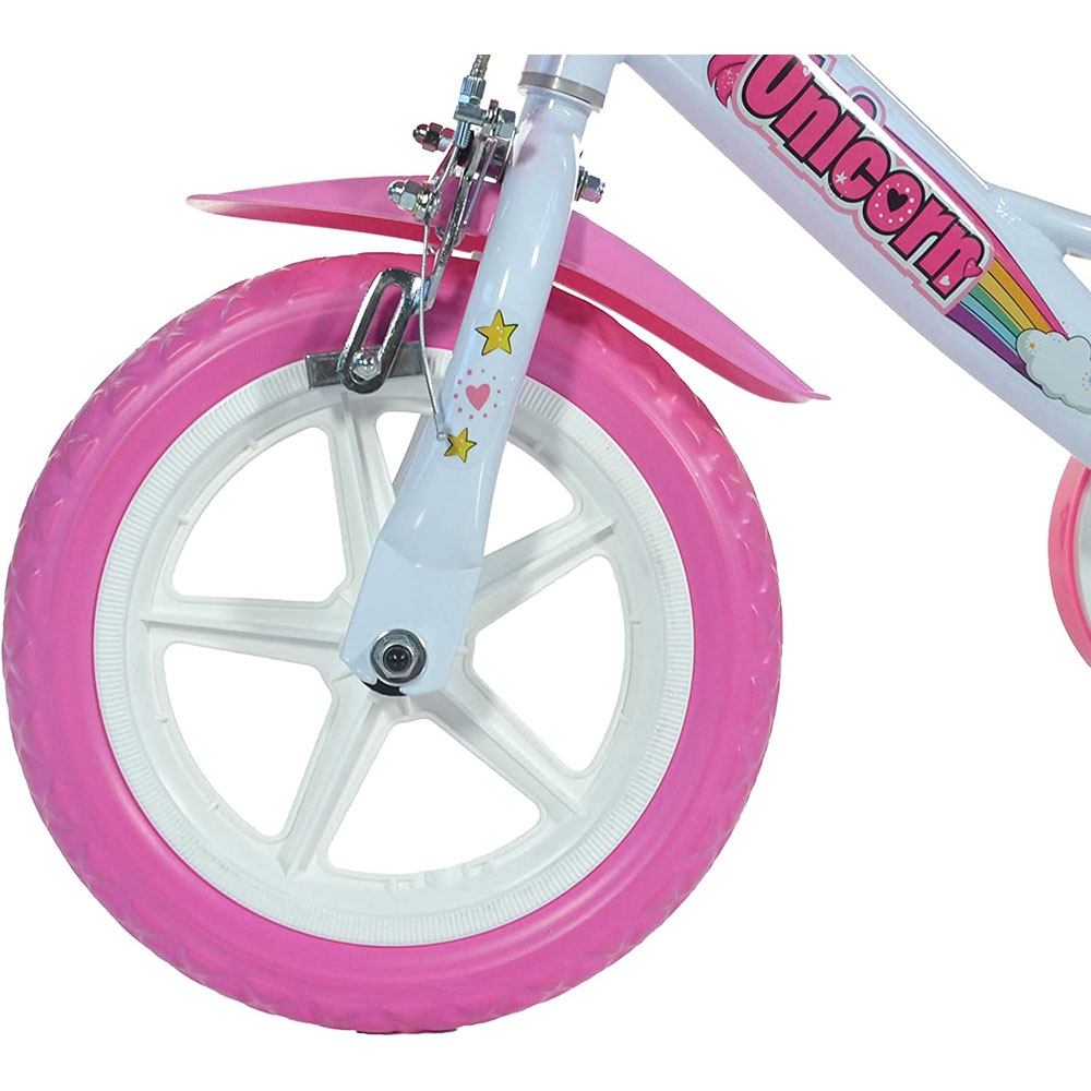 Bicicleta Dino Bikes Unicorn 12" cu Accesorii - imagine 7