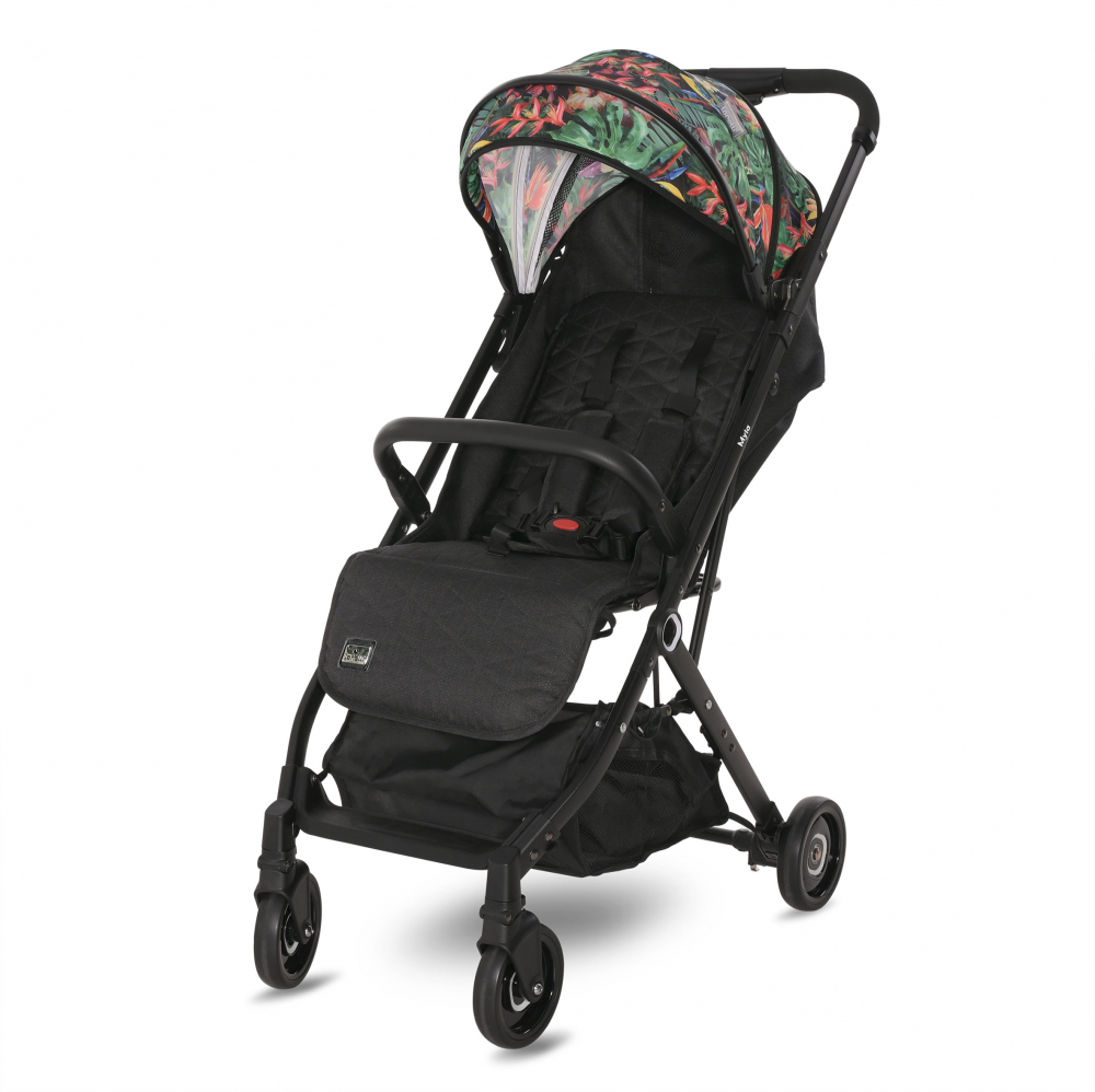 Carucior Troller Lorelli Myla Tropical Flowers - imagine 2