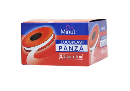 Leucoplast Minut 2.5cm | Fixare Sigură Pansamente