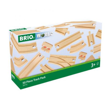 Set sine 50 piese Brio pentru extinderea traseului - imagine 3