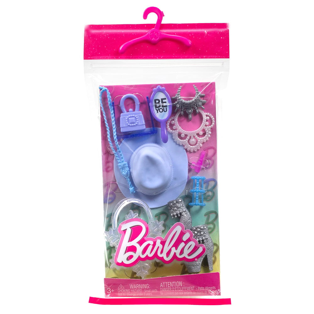 Set Accesorii Barbie cu Pantofi și Gentuta
