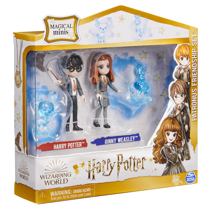 Set Figurine Harry Potter si Ginny Weasley