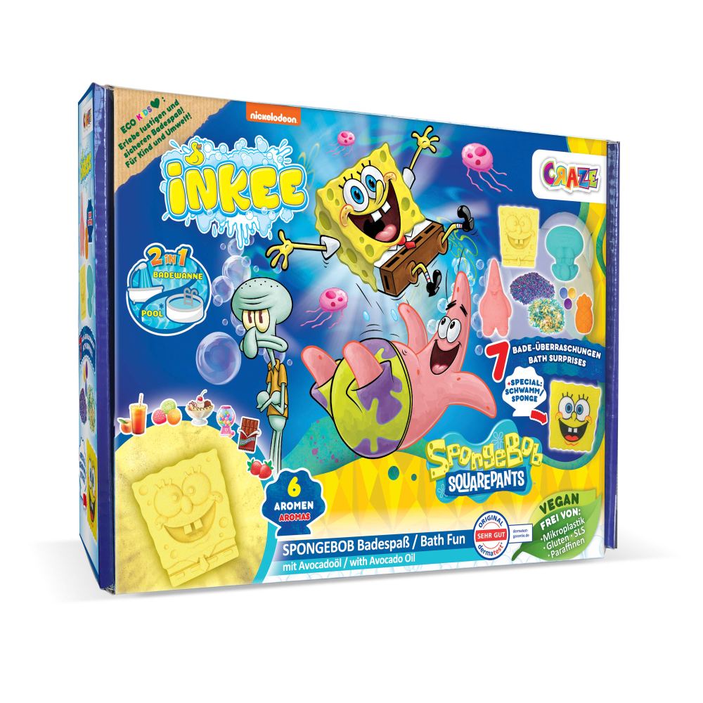 Set Cadou Baie SpongeBob 7 Surprize Craze