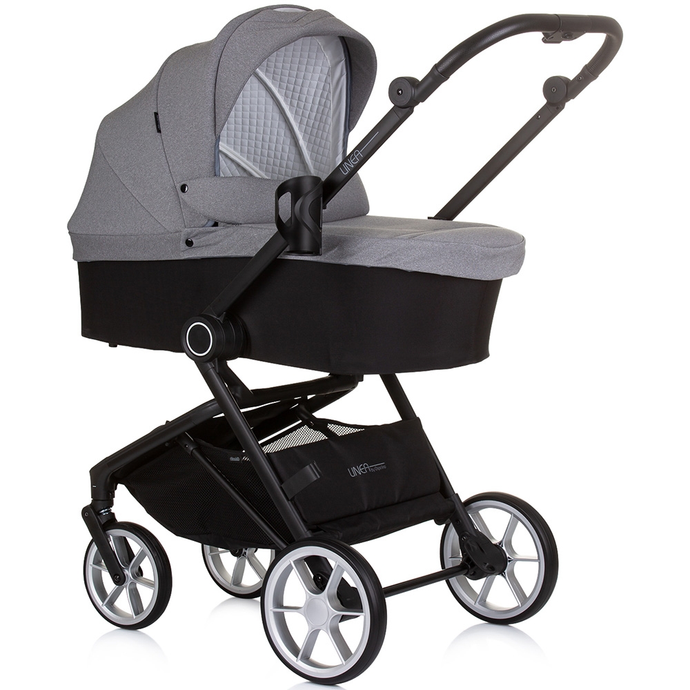 Carucior Chipolino Linea 3 in 1 Ash Grey, 0-22 kg