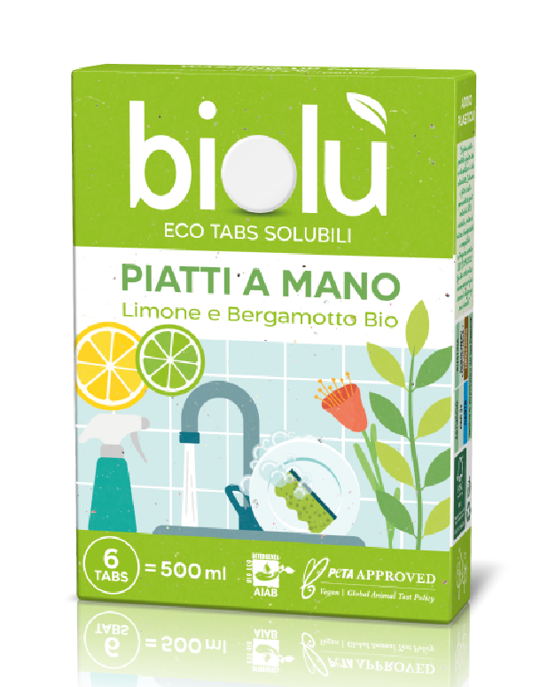Tablete Ecologice Spălare Vase Biolu 6buc
