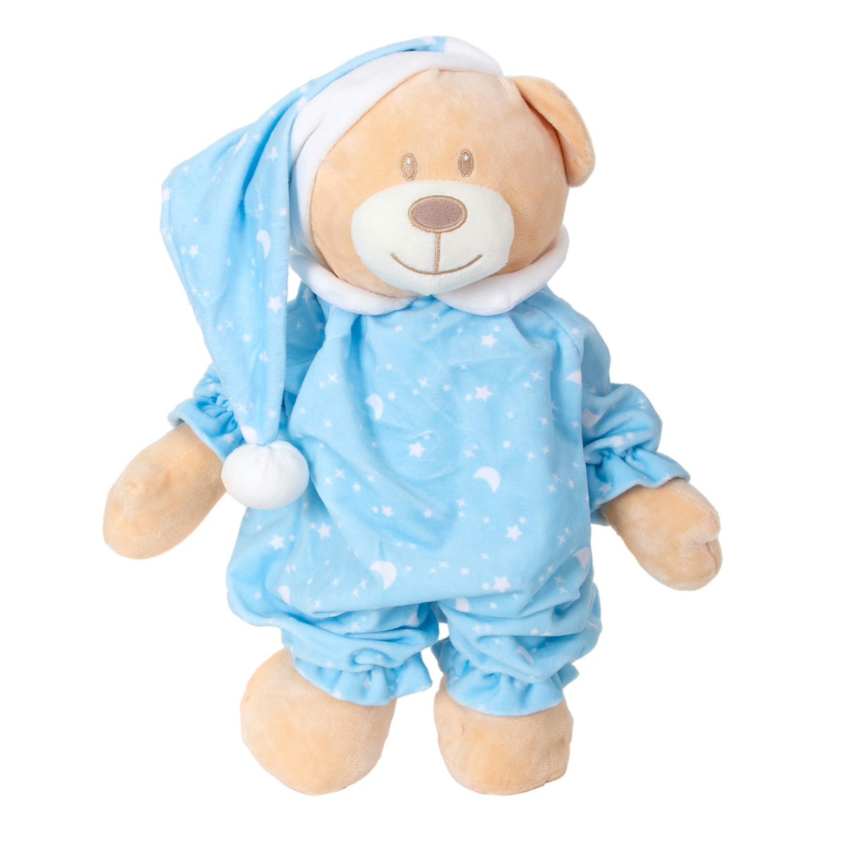 Ursulet Plus Pijama Albastru Puffy Friends 30 cm