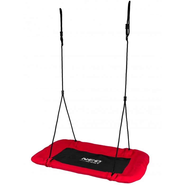 Leagan Cuib XXL Neo-Sport, Rosu, 150kg - imagine 3