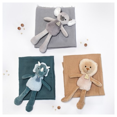 Jucărie Plus Leu Histoire dours, Prietenul Moale al Bebe - imagine 4
