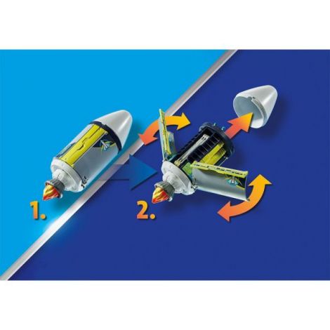 Playmobil Distrugător de Meteoriți Jucărie Spațială - imagine 4