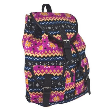 Rucsac Urban Norsk Roz LaRue cu Piele Ecologică - imagine 2