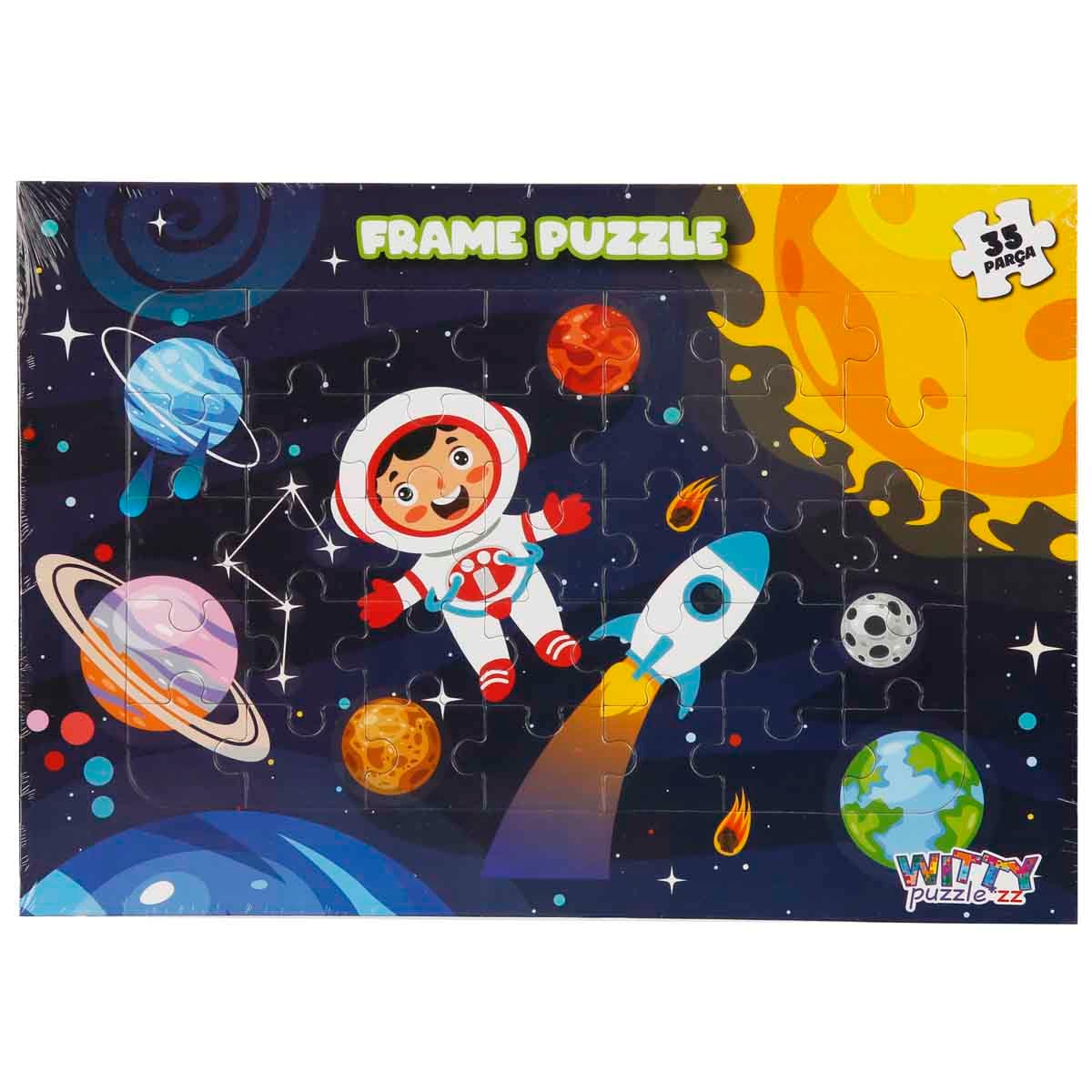 Puzzle Astronaut 35 piese Witty Puzzlezz