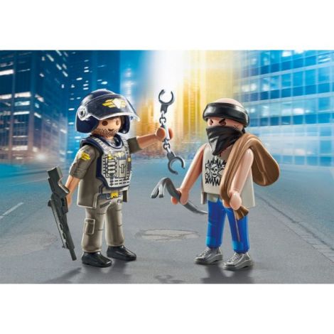 Set Playmobil Politist și Hot - Joc de Rol - imagine 2