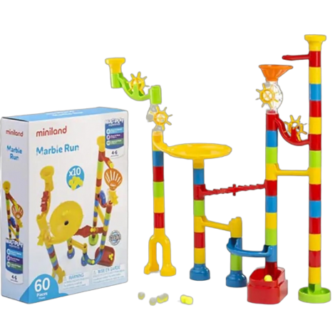 Rollercoaster de construit 60 piese Miniland