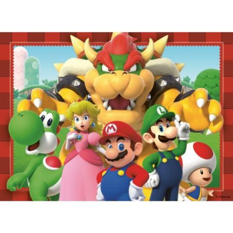 Puzzle Super Mario Ravensburger 4x100 piese - imagine 2