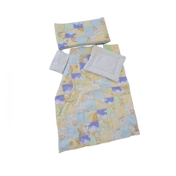 Lenjerie Pat MyKids Boy 4 Piese 120x60 cm