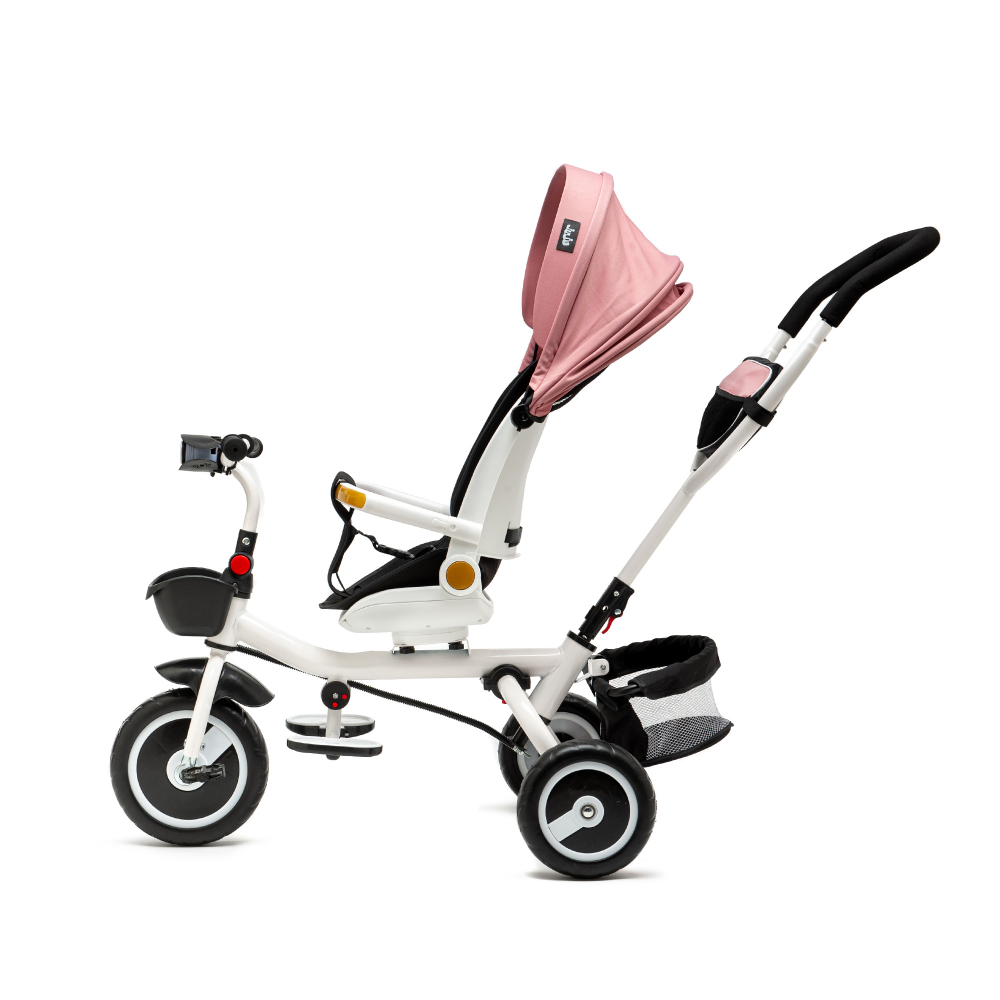 Tricicleta Juju Bliss Ride 3 in 1 Roz - imagine 3