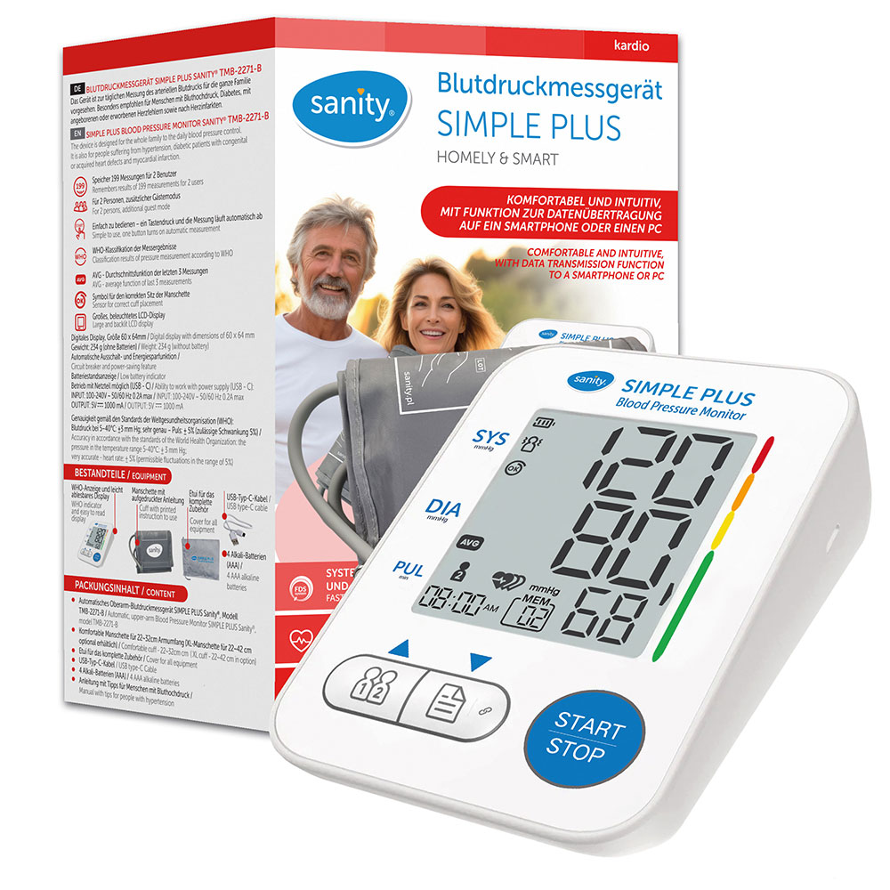 Sanity Tensiometru Electronic Braț Bluetooth - imagine 2