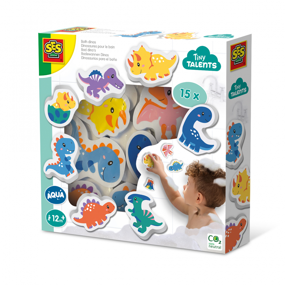 Jucărie Baie Dinozauri Ses Creative - imagine 4