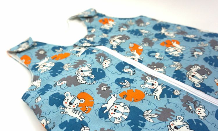 Sac de dormit vara Tiger Jungle 0.5 Tog Kids Decor - imagine 2