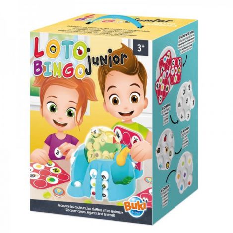 Bingo Junior Buki France | Joc Educativ 3 Ani+