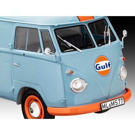 Macheta VW T1 Gulf Oil Revell 1:24 - Legenda Anilor '50 - imagine 3