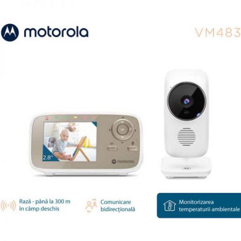 Monitor Bebelusi Motorola VM483 HD Wireless - imagine 3