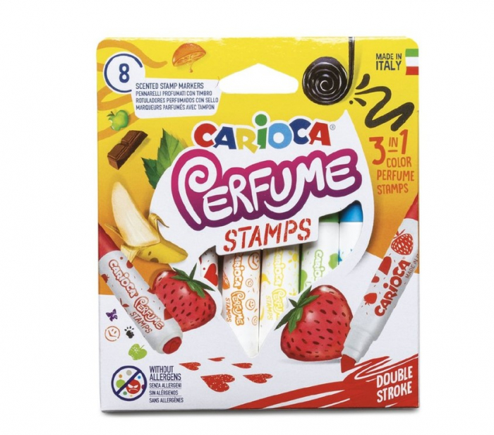 Carioca Perfume Set 8 Bucăți Parfumate cu Stampilă