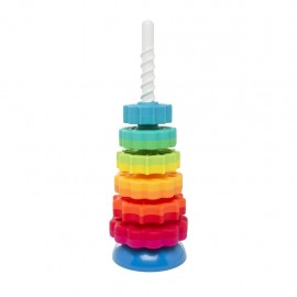 Piramida cu Rotite Fat Brain Toys - imagine 9