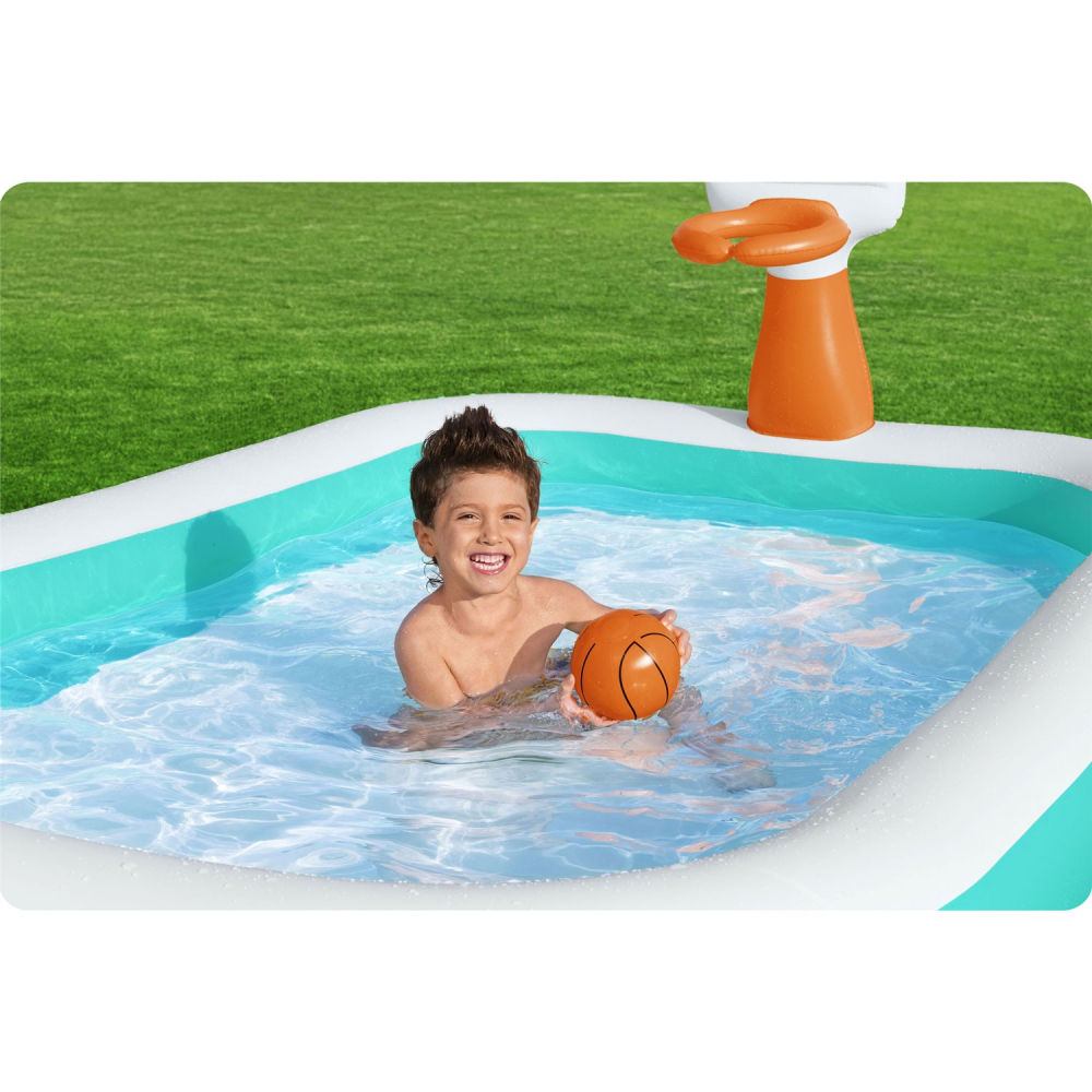 Piscina Bestway DunkN Splash cu Cos Baschet - imagine 8
