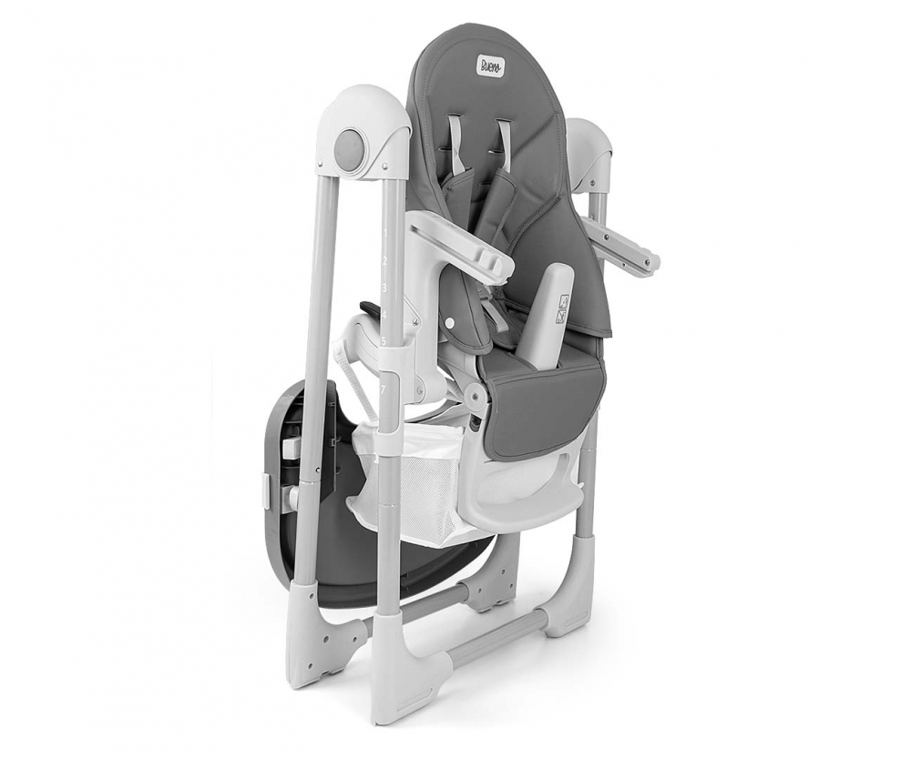 Scaun de masa Milly Mally Bueno Grey Multifuncțional - imagine 5