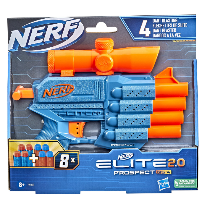 Nerf Elite 2.0 Prospect QS 4 Blaster