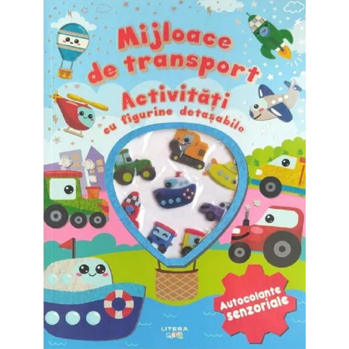 Litera - Activitati Mijloace Transport Figurine