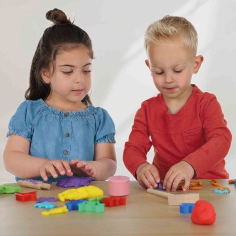 Plastilina Vegana cu Sclipici Feel Good Ses Creative - imagine 3
