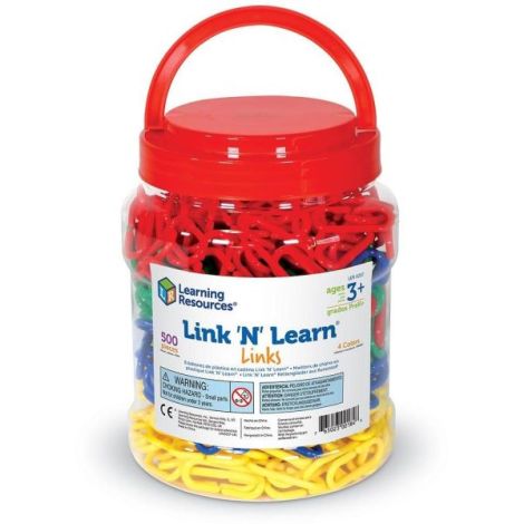 Linknlearn 500 Verigi 4 Culori Learning Resources - imagine 7