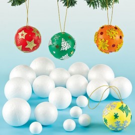 Set 36 Bile Polistiren Baker Ross | Hobby Creativ - imagine 2