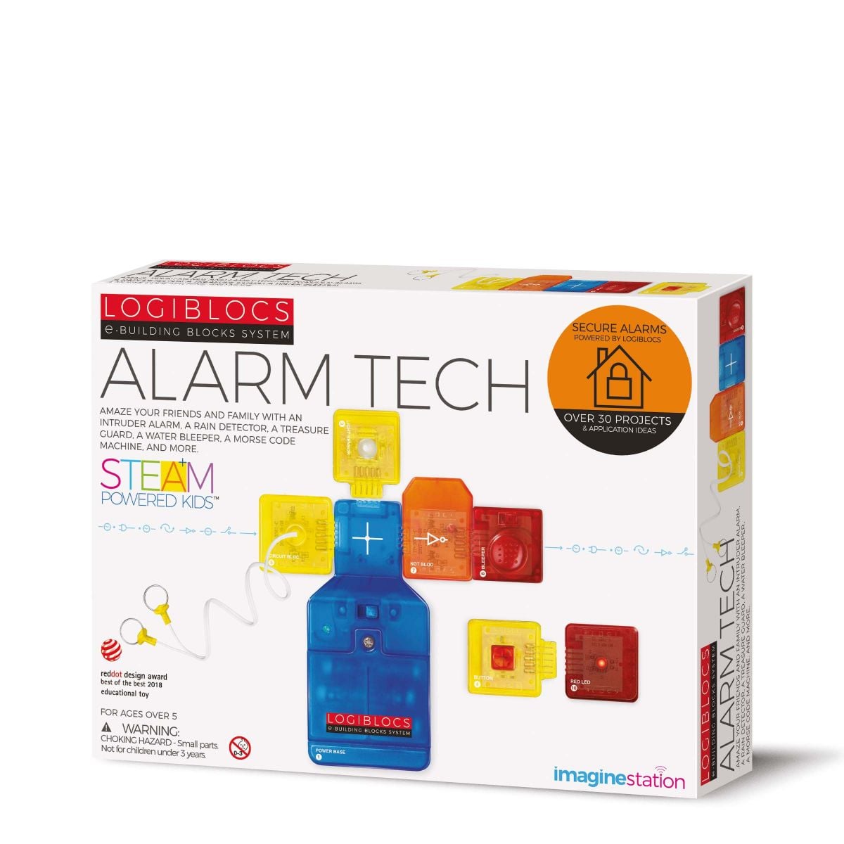 Logiblocs Alarm Tech | Joc Educativ Electronice