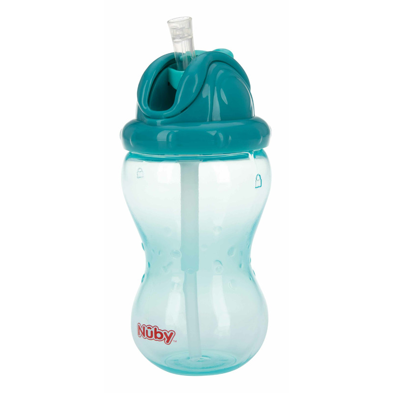Cana Nuby 360ml Anti-picurare 12m+ Albastru - imagine 3