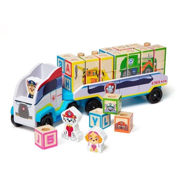 Melissa & Doug Camion Paw Patrol - Jucărie Lemn