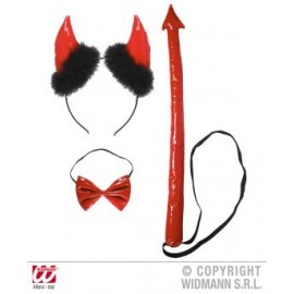 Set Diavol Roșu Widmann | Costum Halloween