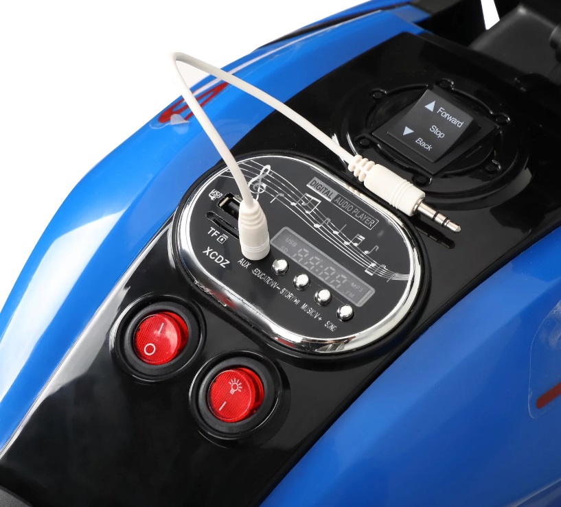 Motocicleta Electrică Nichiduta Kids Racing Blue 25W - imagine 7