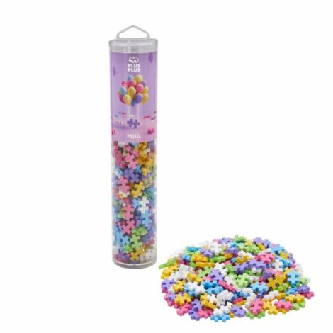 Set Plus-Plus 240 piese - Creativitate STEM Pastel - imagine 2