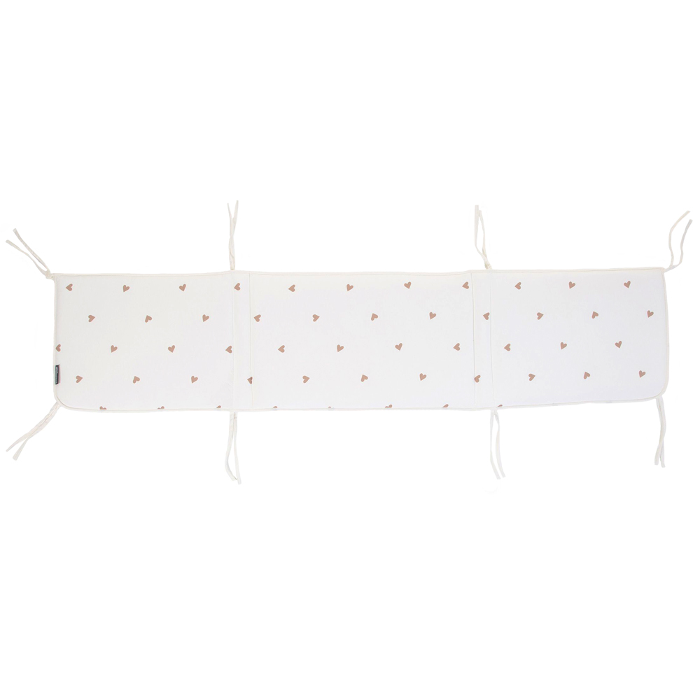 Protecție Patut Childhome Jerse Muselina, 35x170 cm - imagine 3
