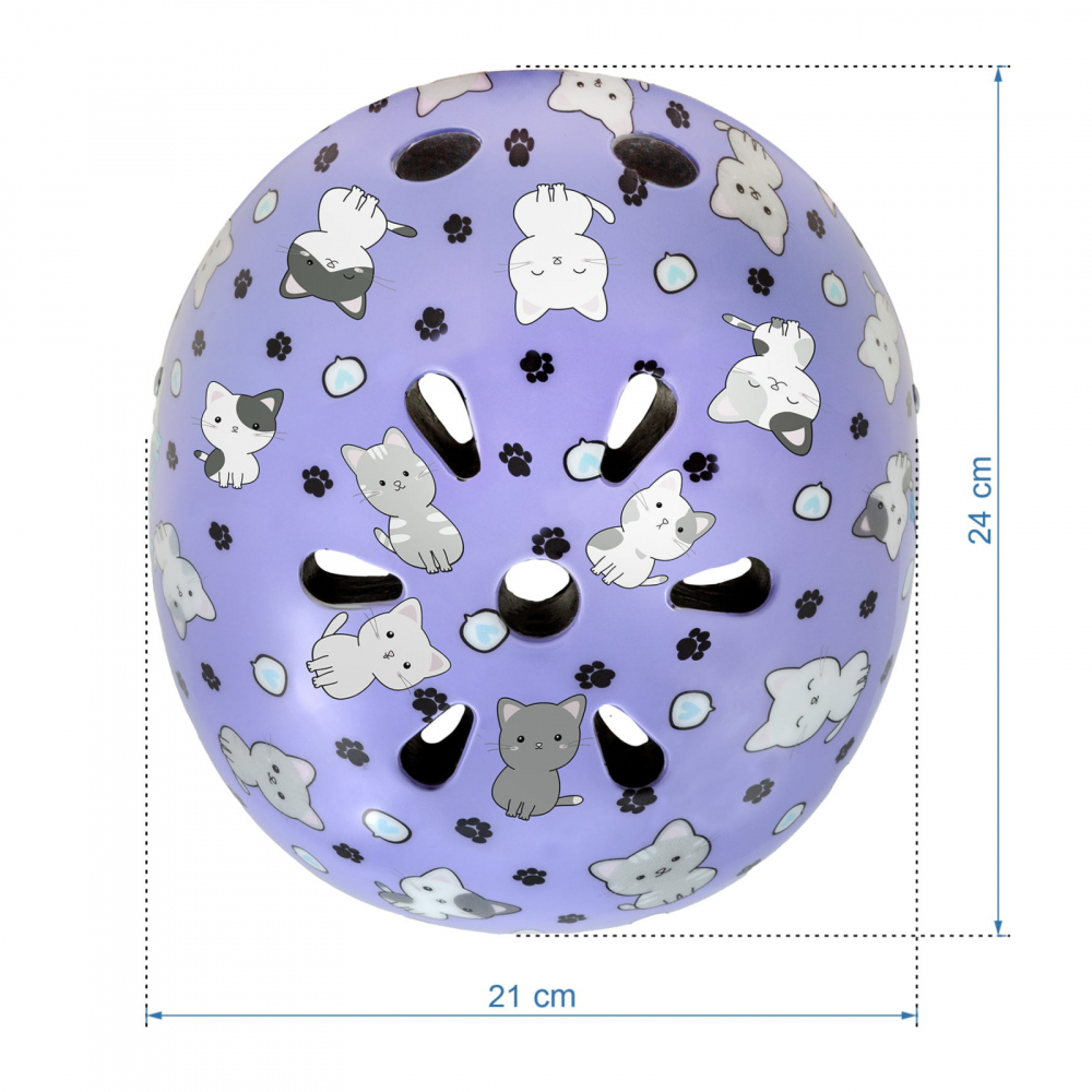 Casca Kidwell Orix Plus Kitty - Protecție M 3 ani+ - imagine 6