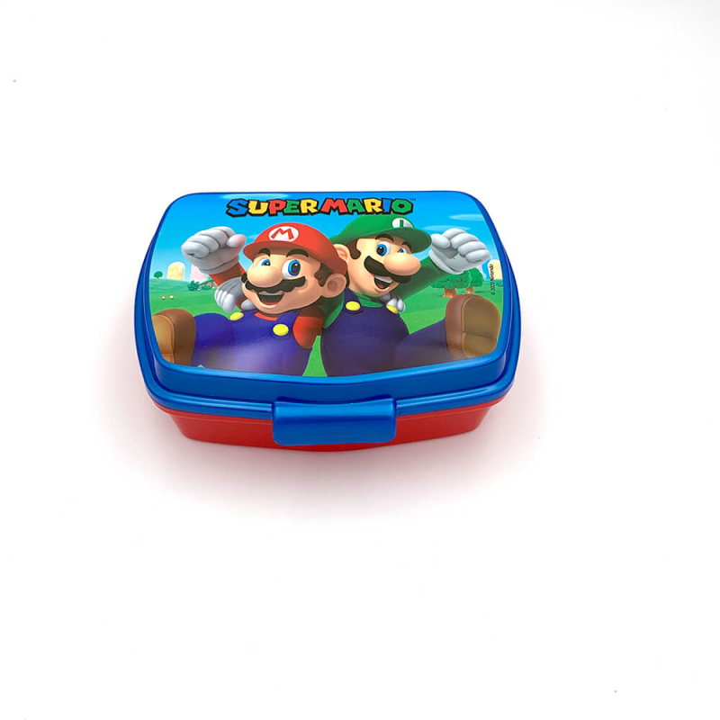 Cutie Prânz Plastic Super Mario Bros Safta - imagine 5