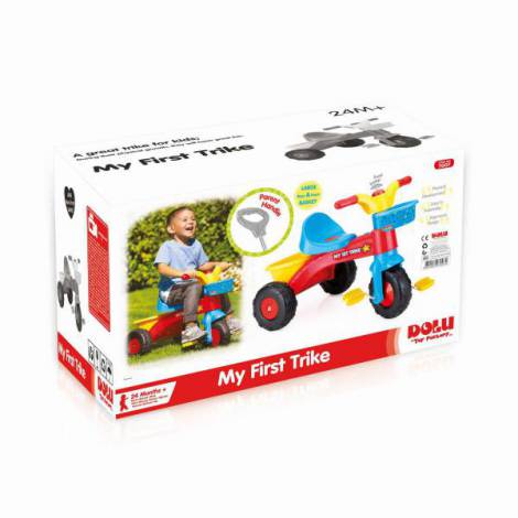 Tricicleta Dolu cu Mâner Control Parental 2+ Ani - imagine 2