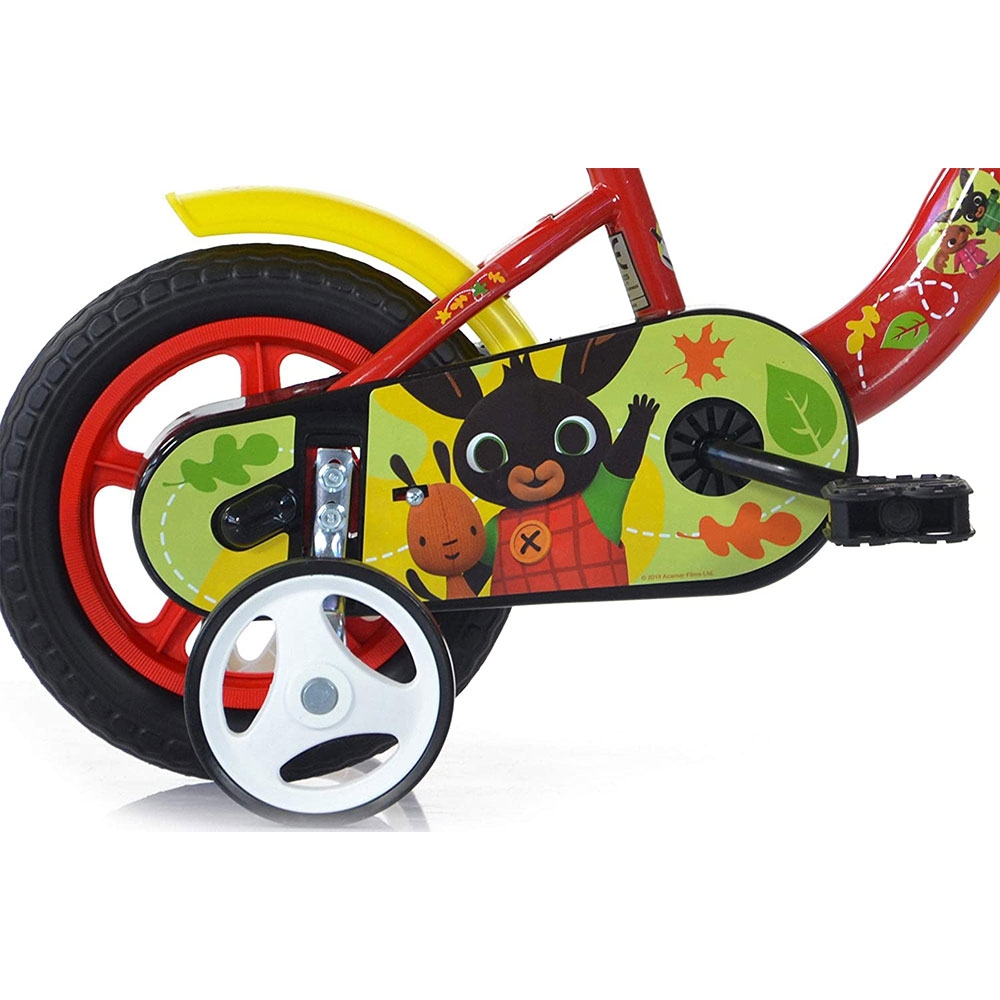 Bicicleta Dino Bikes Bing 10 inch, cu roti ajutatoare - imagine 3