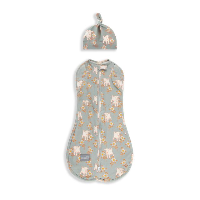 Sac Swaddle Nor Pufos | Infasare Sigură + Caciuliță