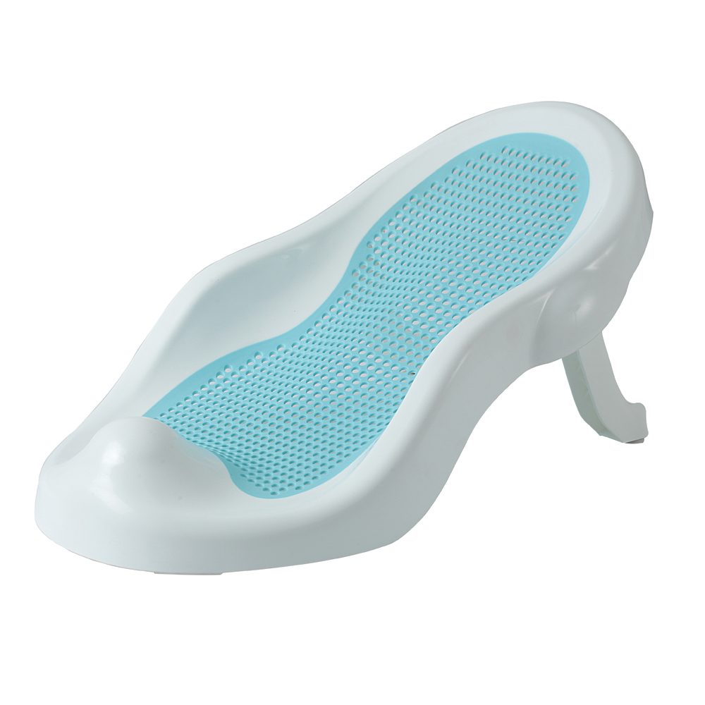 Suport Baie Little Mom Soft Blue, Pliabil, Ergonomic - imagine 8