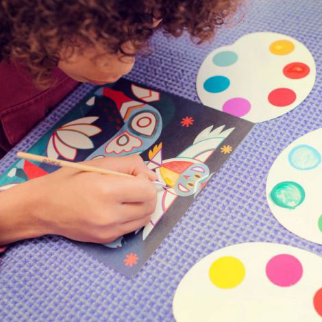 Djeco Atelier Pictură Animale - Creativitate Curată - imagine 4